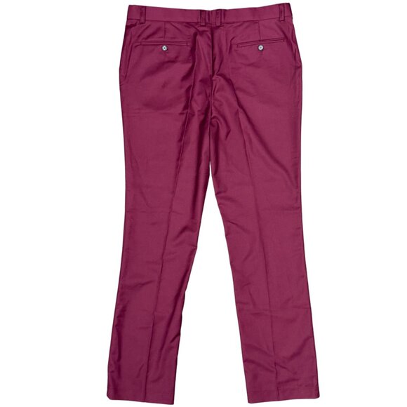 NEW Men's NORDSTROM Burgundy Dress Pants | Size 2XL - Picture 2 of 6